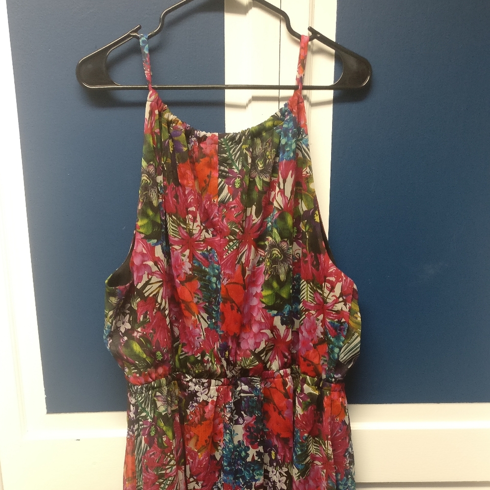 Spaghetti Strap floral dress